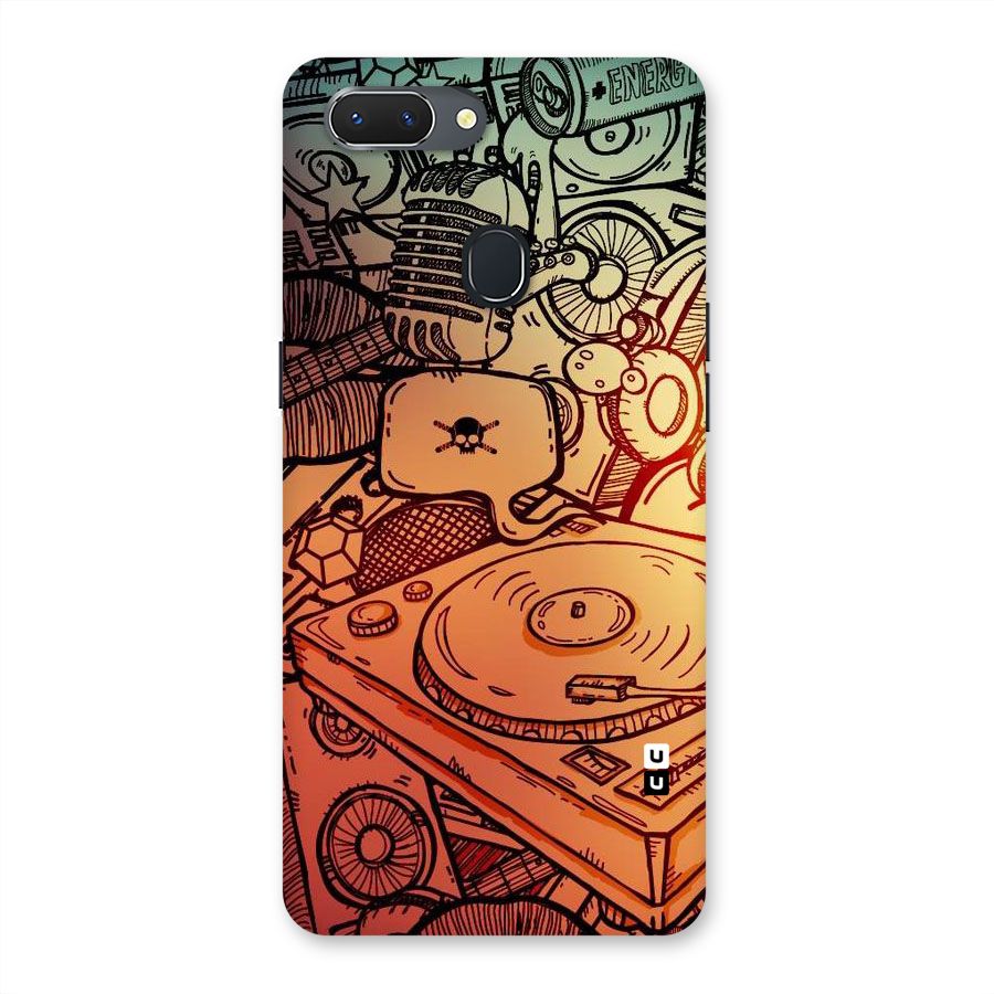 Vinyl Design Back Case for Oppo Realme 2