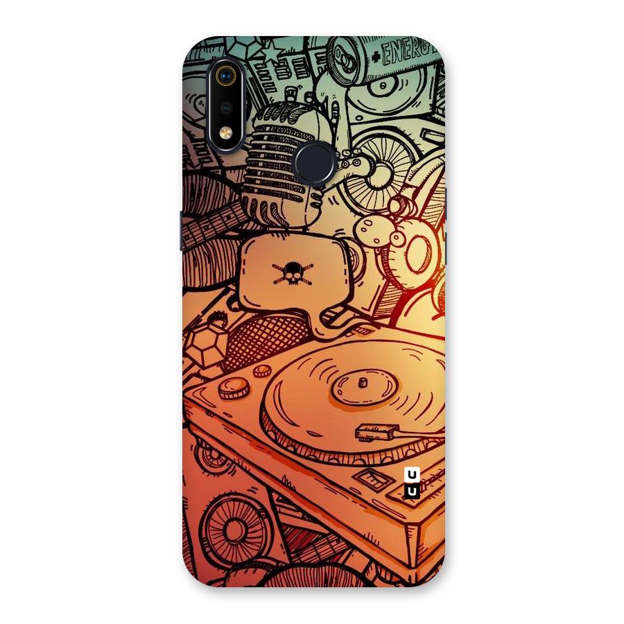 Vinyl Design Back Case for Realme 3i