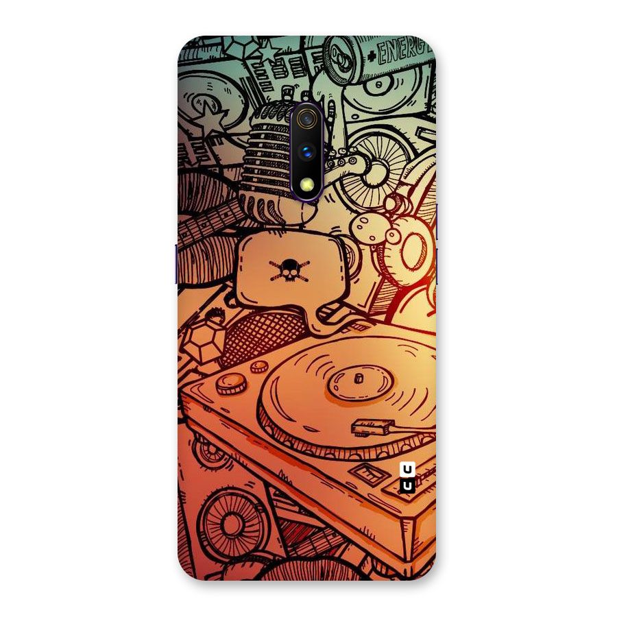 Vinyl Design Back Case for Realme X