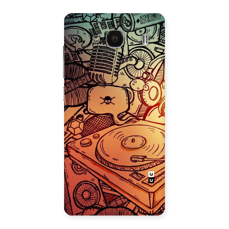 Vinyl Design Back Case for Redmi 2s