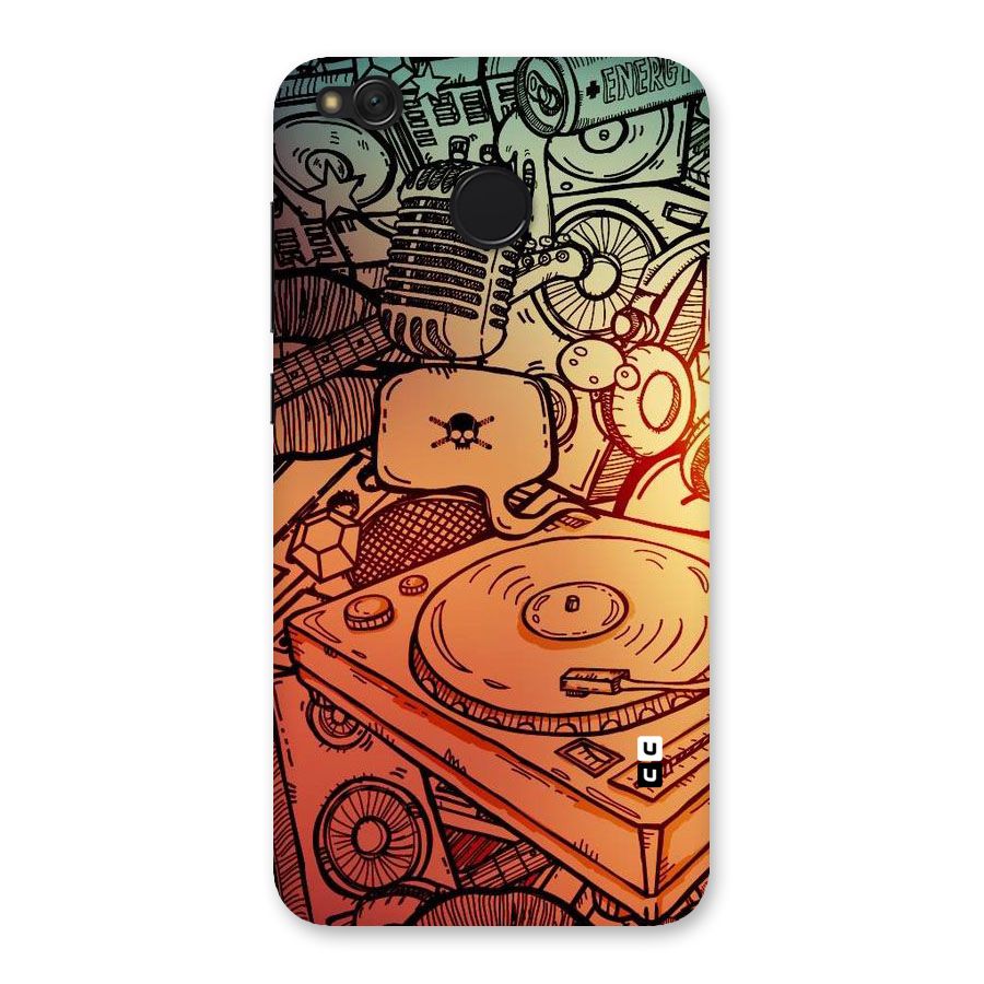 Vinyl Design Back Case for Redmi 4