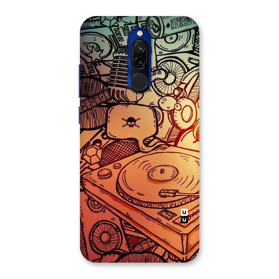 Vinyl Design Back Case for Redmi 8