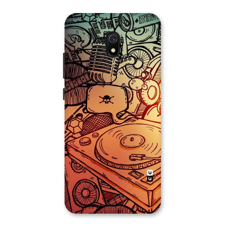 Vinyl Design Back Case for Redmi 8A