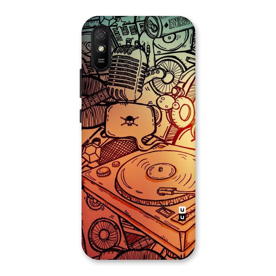 Vinyl Design Back Case for Redmi 9i