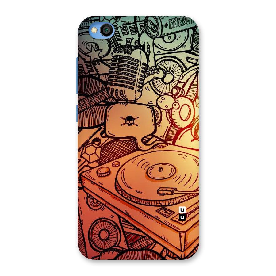Vinyl Design Back Case for Redmi Go