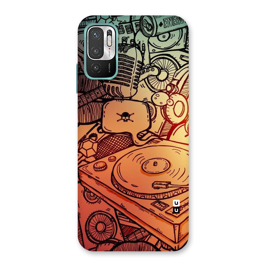Vinyl Design Back Case for Redmi Note 10T 5G