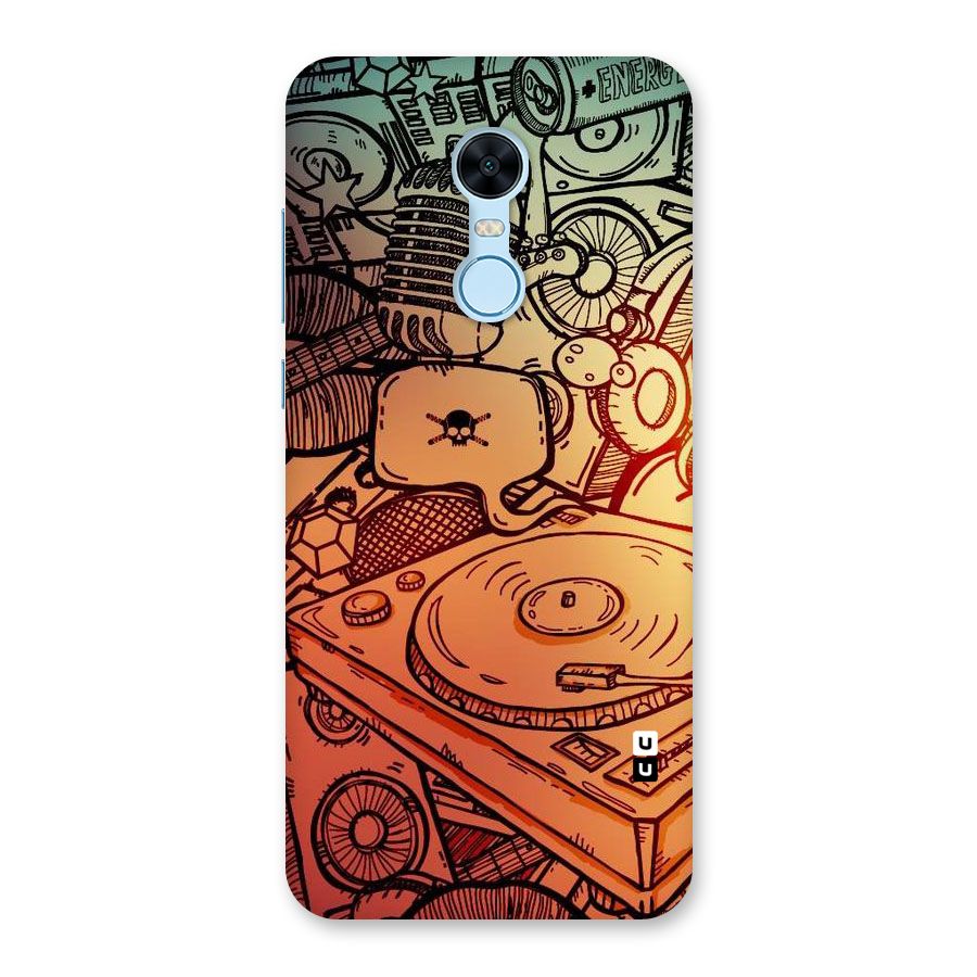 Vinyl Design Back Case for Redmi Note 5