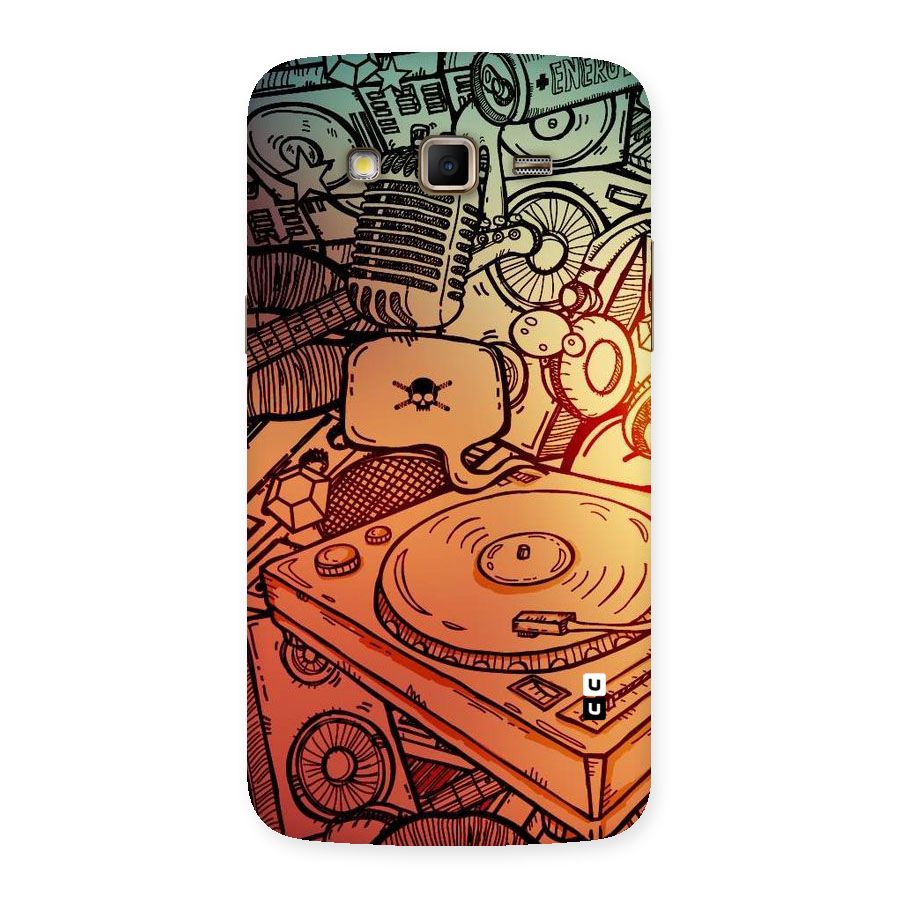 Vinyl Design Back Case for Samsung Galaxy Grand 2
