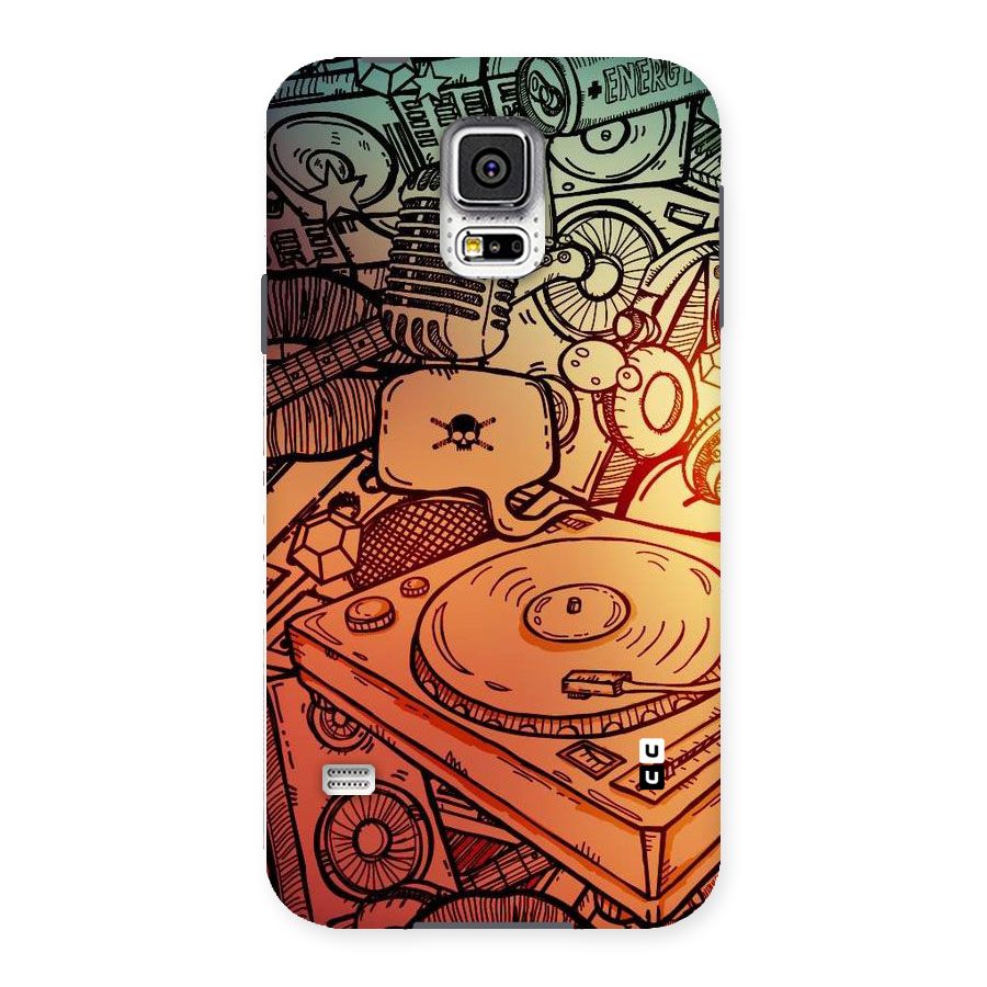 Vinyl Design Back Case for Samsung Galaxy S5