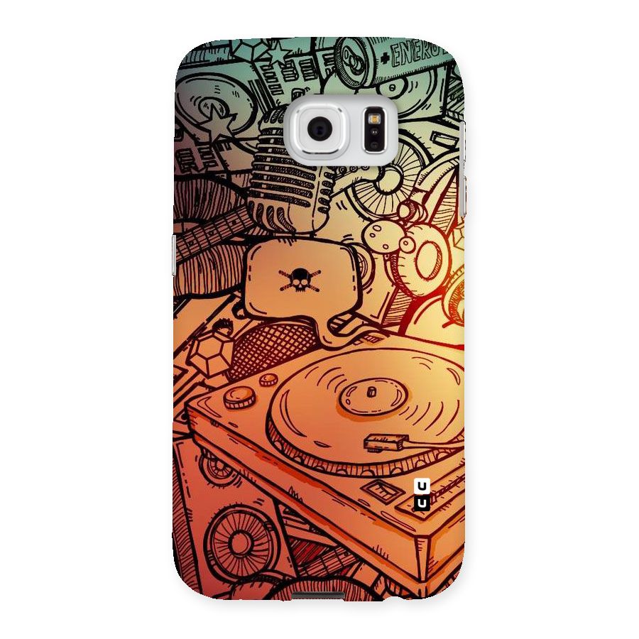 Vinyl Design Back Case for Samsung Galaxy S6