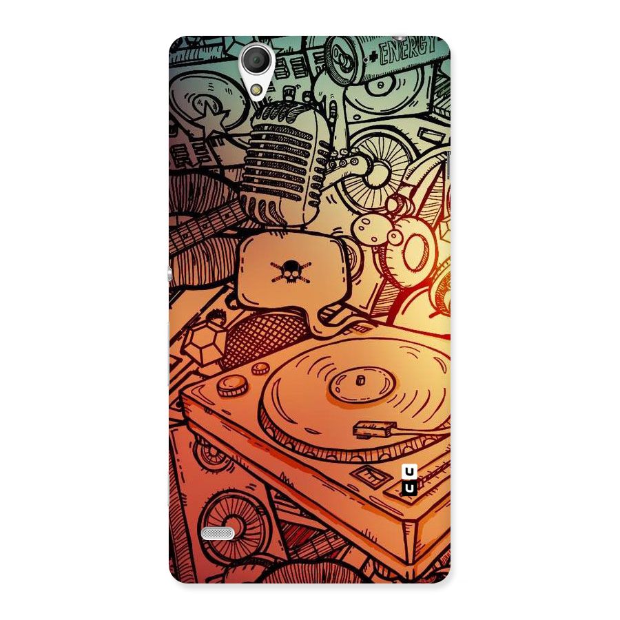 Vinyl Design Back Case for Sony Xperia C4
