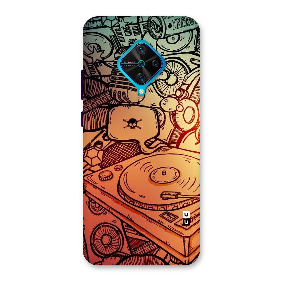 Vinyl Design Back Case for Vivo S1 Pro