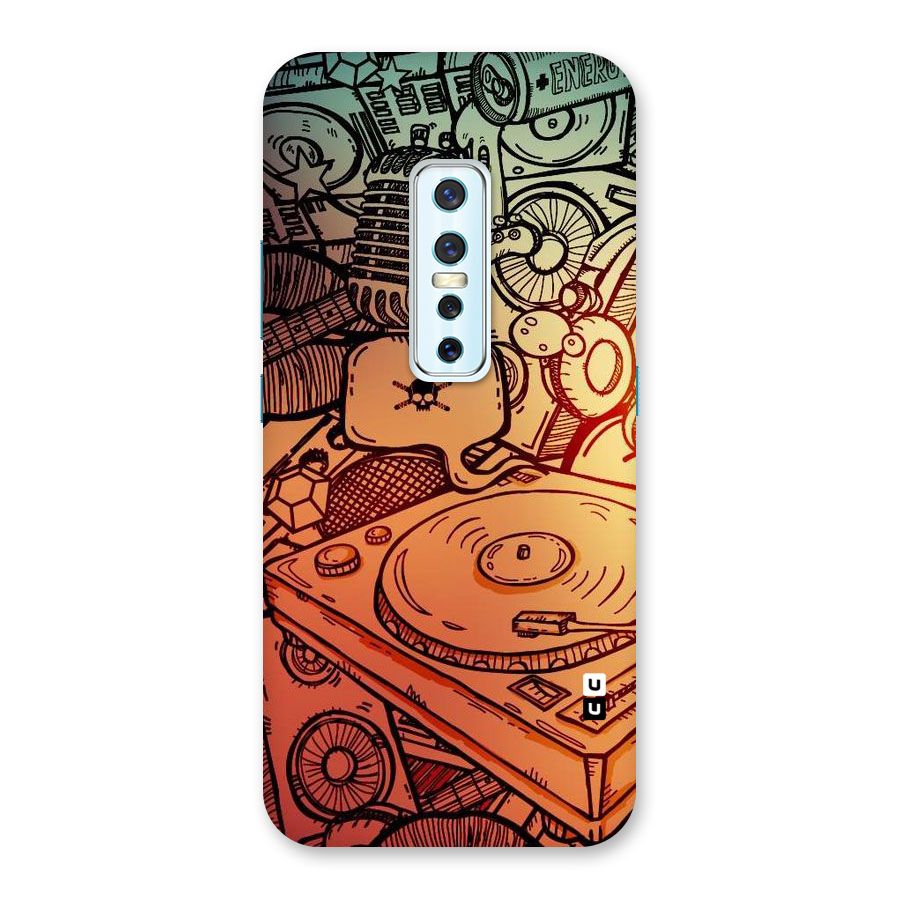 Vinyl Design Back Case for Vivo V17 Pro
