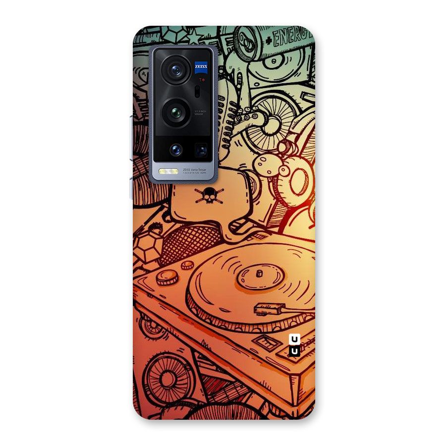 Vinyl Design Back Case for Vivo X60 Pro Plus