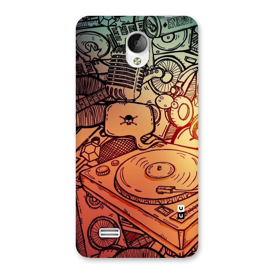 Vinyl Design Back Case for Vivo Y21