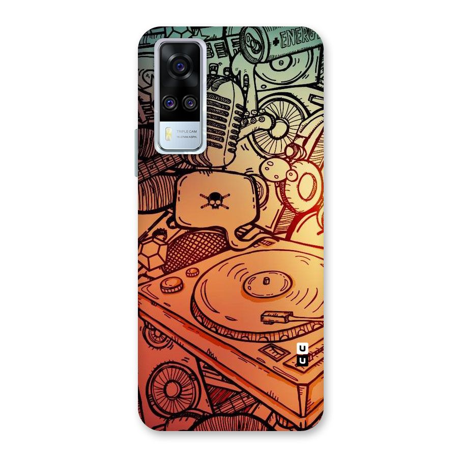 Vinyl Design Back Case for Vivo Y31