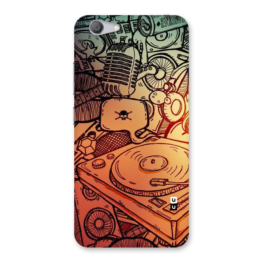 Vinyl Design Back Case for Vivo Y53