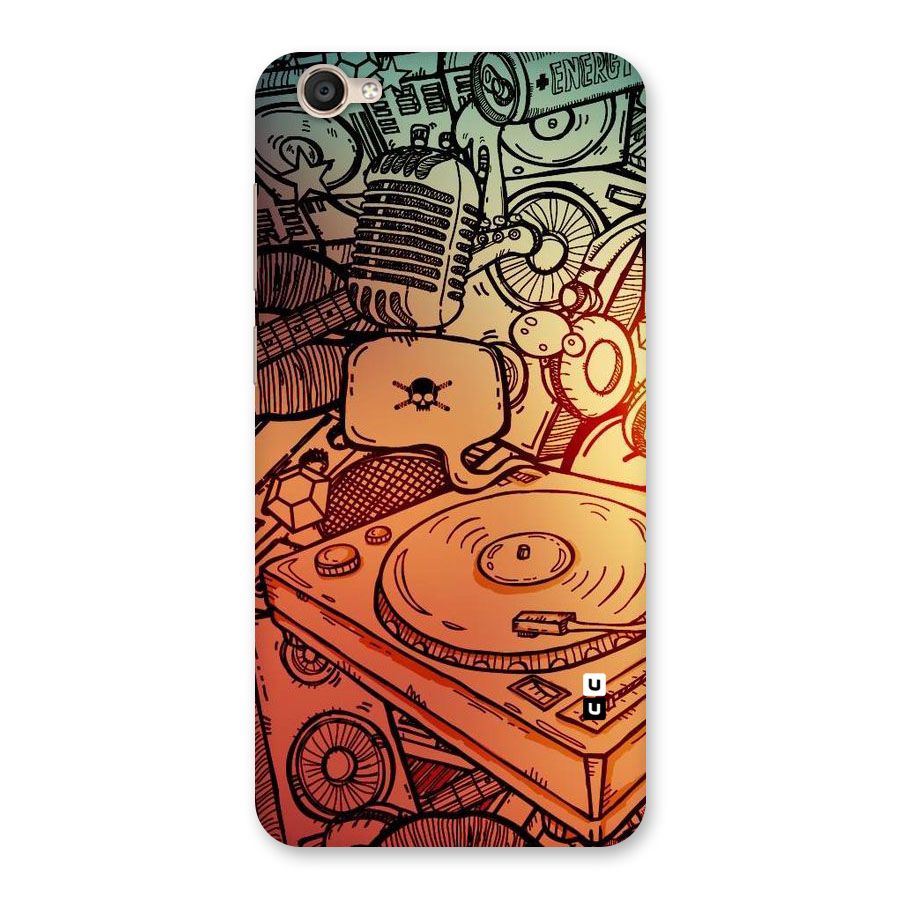 Vinyl Design Back Case for Vivo Y55s
