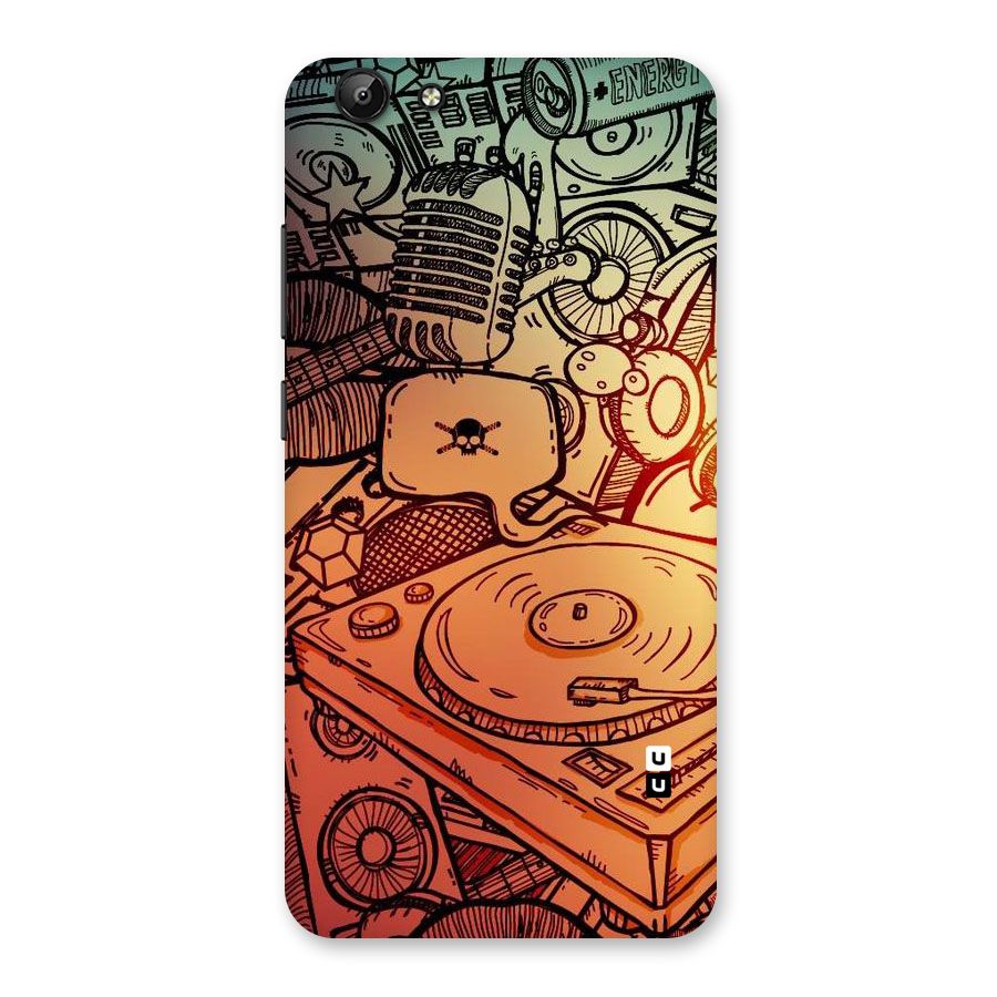 Vinyl Design Back Case for Vivo Y69