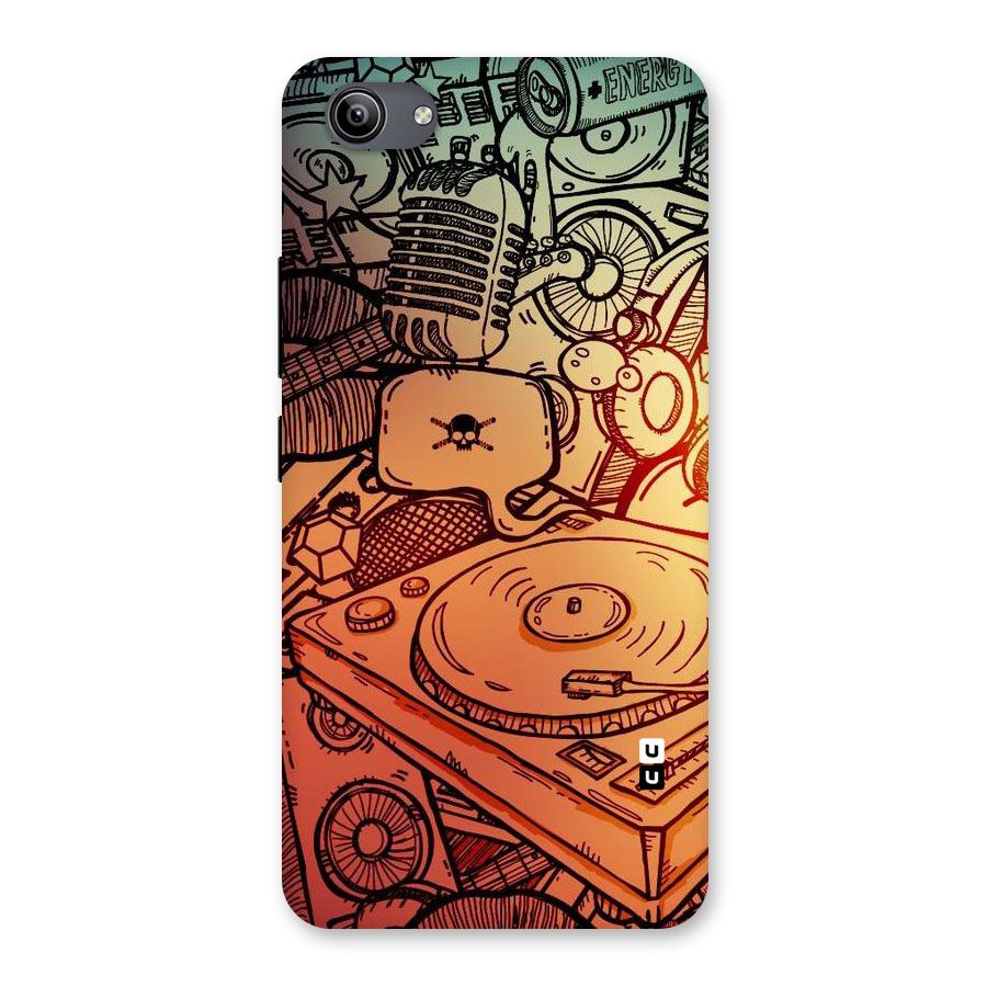 Vinyl Design Back Case for Vivo Y81i
