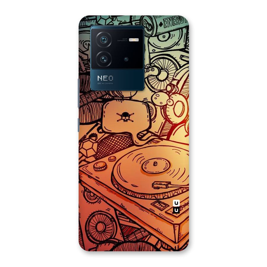 Vinyl Design Back Case for Vivo iQOO Neo 6 5G