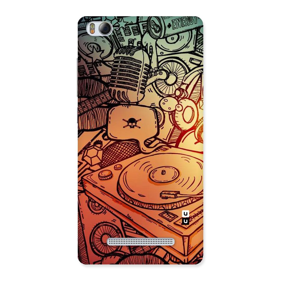 Vinyl Design Back Case for Xiaomi Mi4i