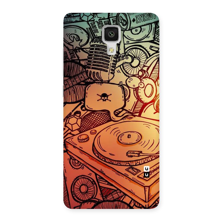 Vinyl Design Back Case for Xiaomi Mi 4