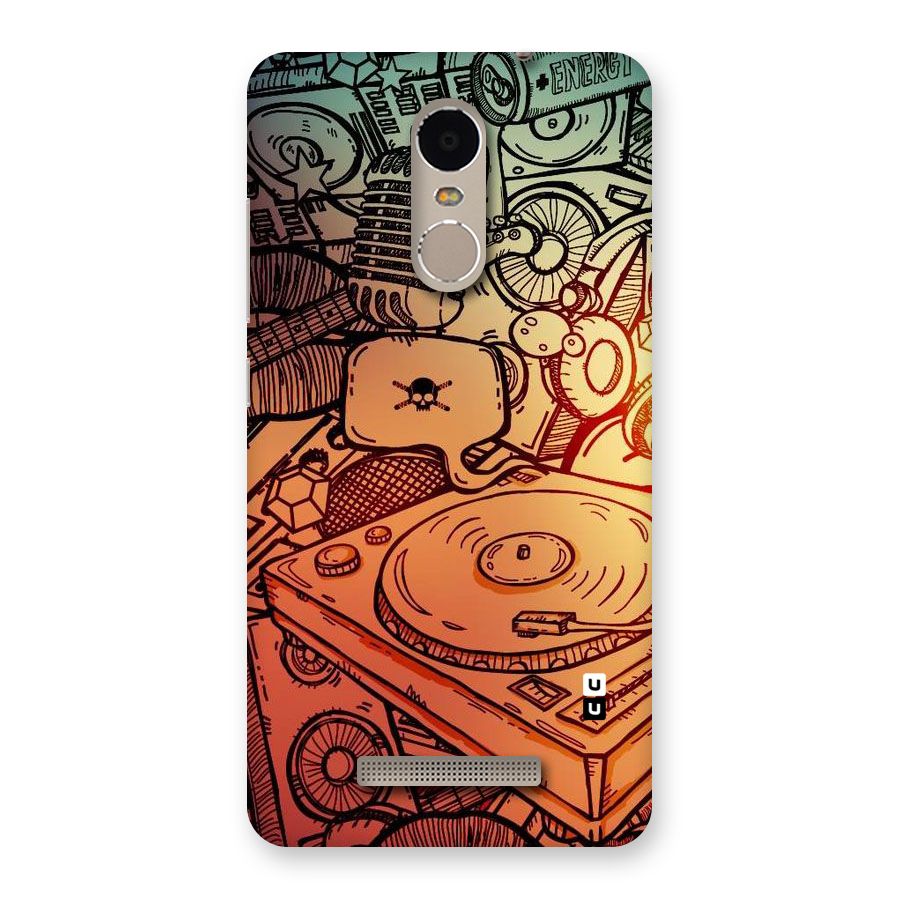 Vinyl Design Back Case for Xiaomi Redmi Note 3