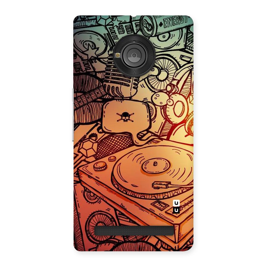 Vinyl Design Back Case for Yu Yuphoria