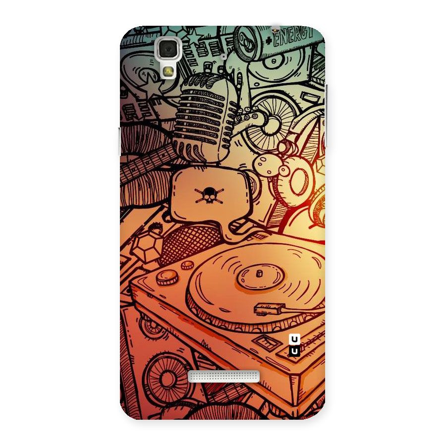 Vinyl Design Back Case for Yu Yureka