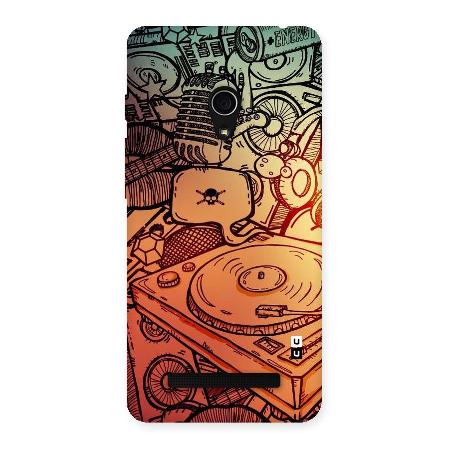 Vinyl Design Back Case for Zenfone 5