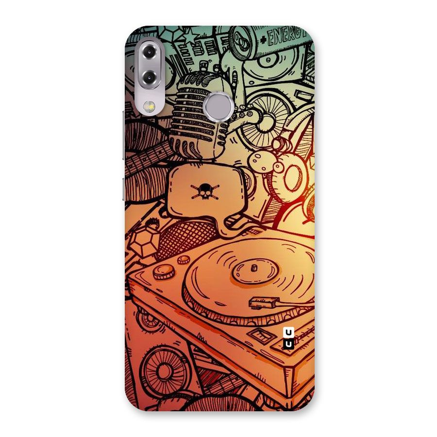 Vinyl Design Back Case for Zenfone 5Z