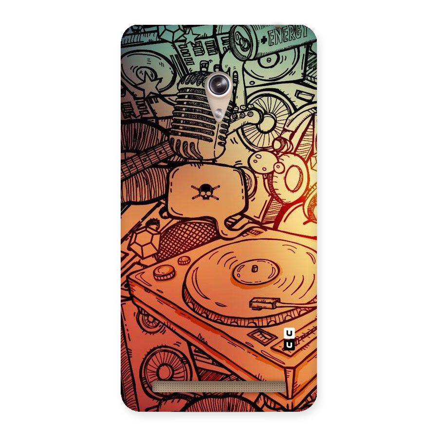 Vinyl Design Back Case for Zenfone 6