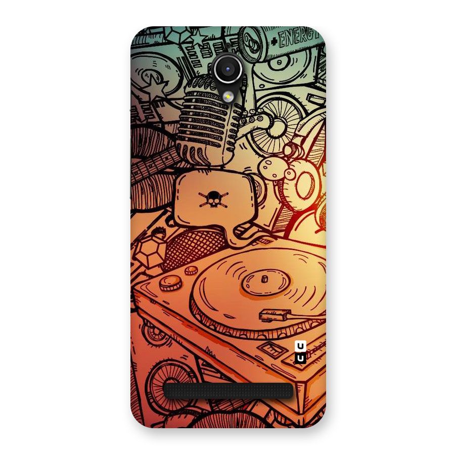 Vinyl Design Back Case for Zenfone Go