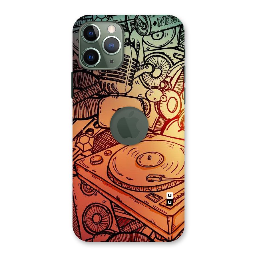 Vinyl Design Back Case for iPhone 11 Pro Logo  Cut