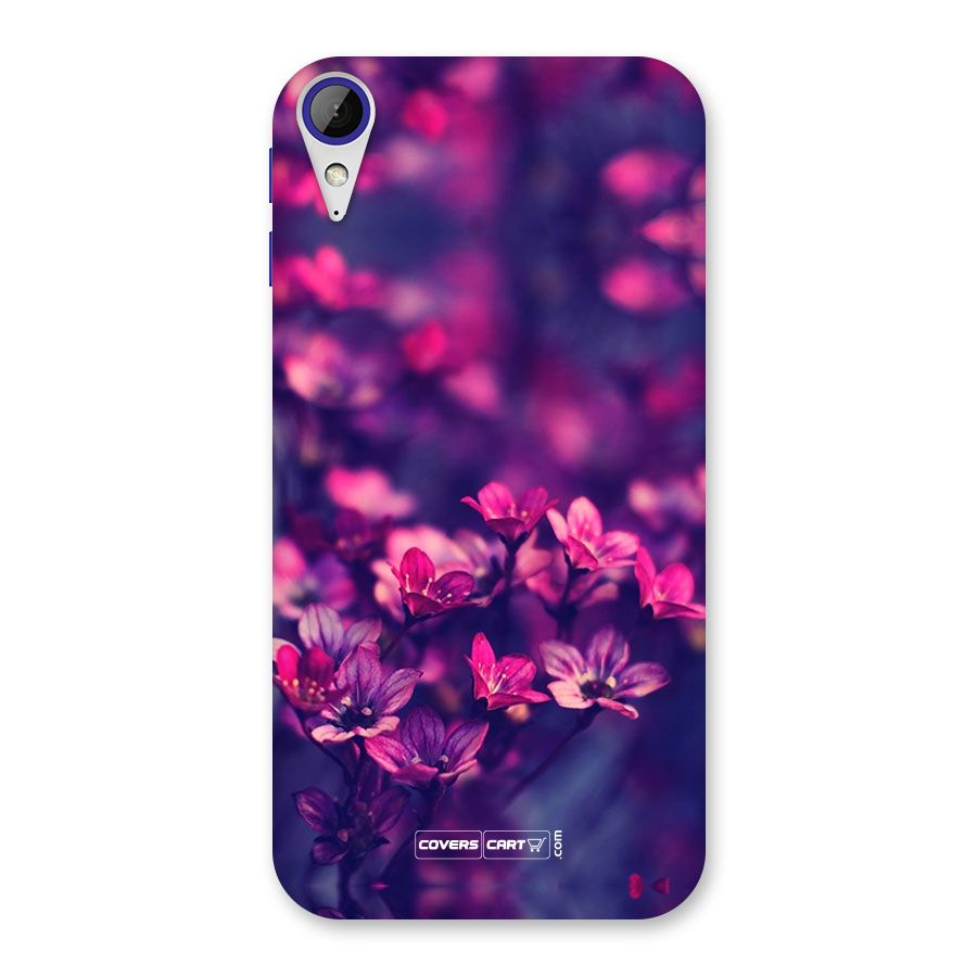 Violet Floral Back Case for Desire 830