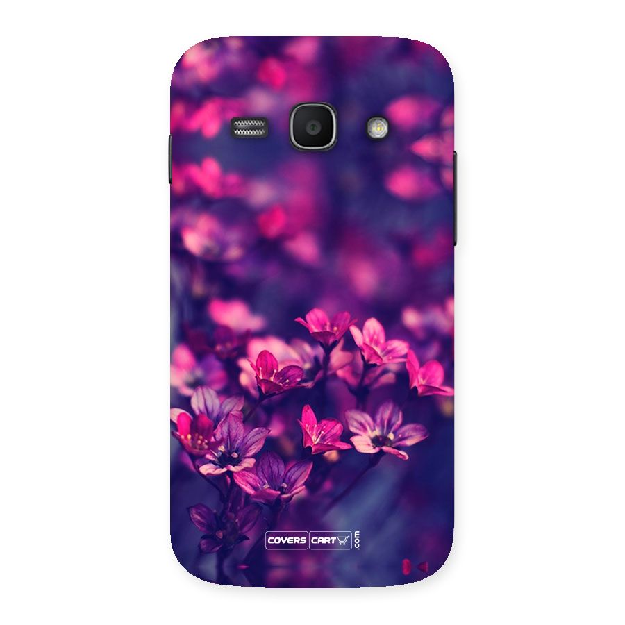 Violet Floral Back Case for Galaxy Ace 3