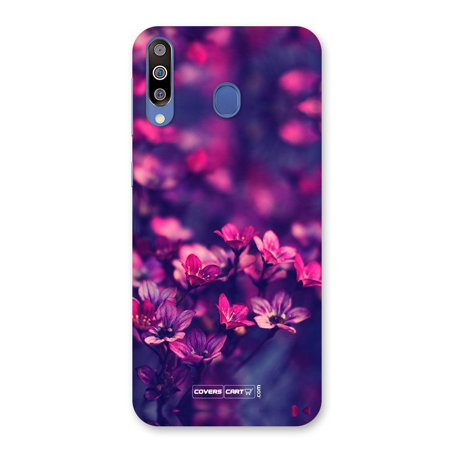 Violet Floral Back Case for Galaxy M30