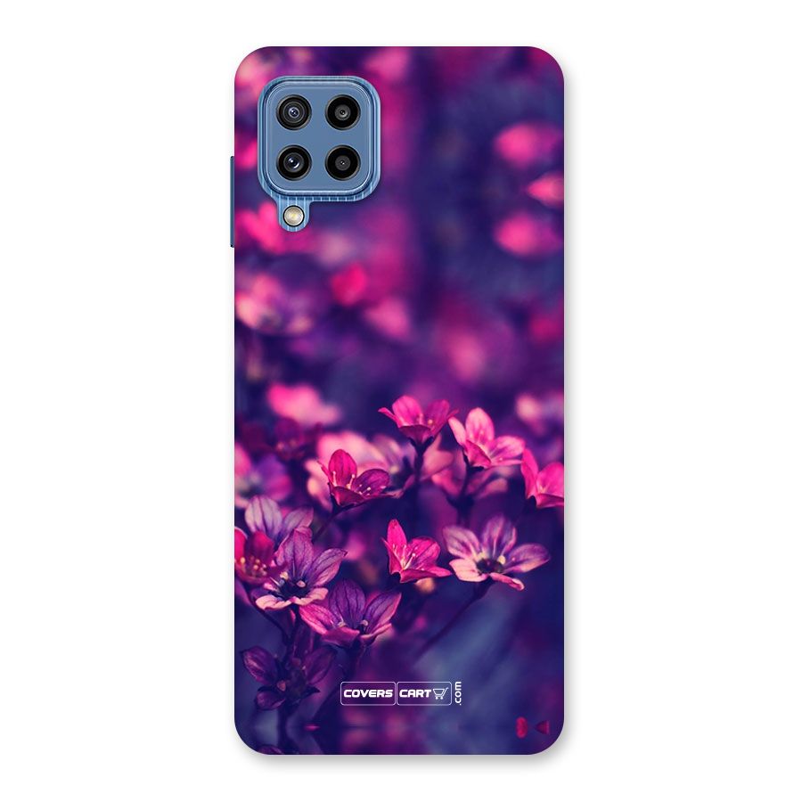 Violet Floral Back Case for Galaxy M32