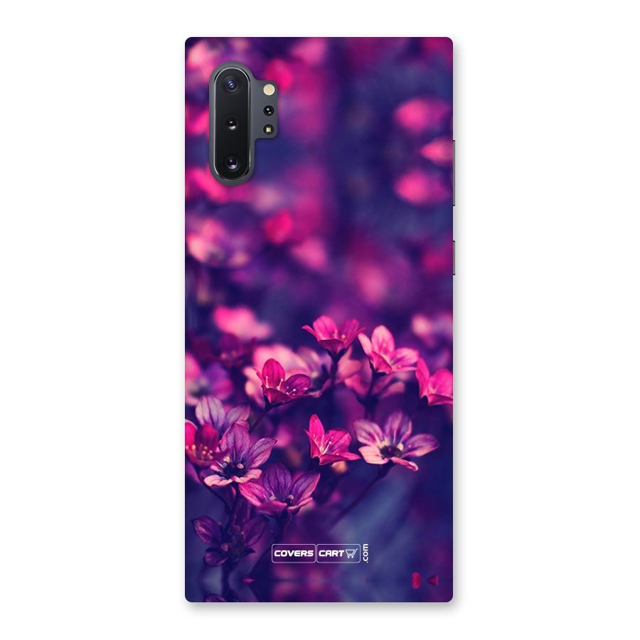 Violet Floral Back Case for Galaxy Note 10 Plus