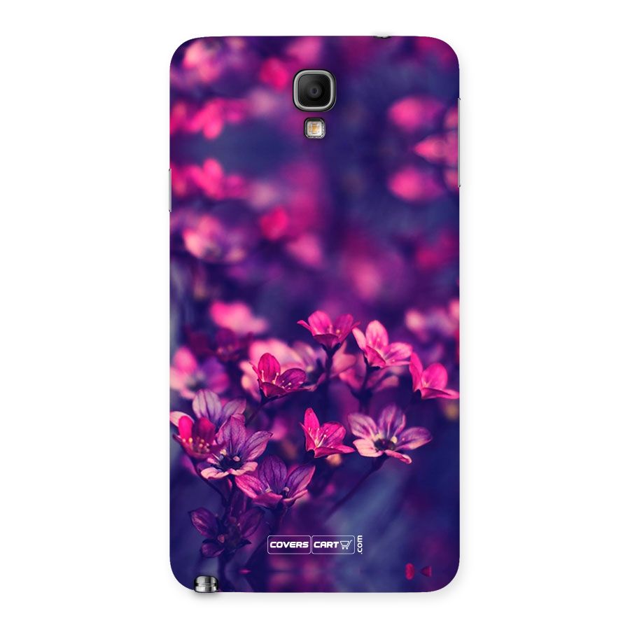 Violet Floral Back Case for Galaxy Note 3 Neo