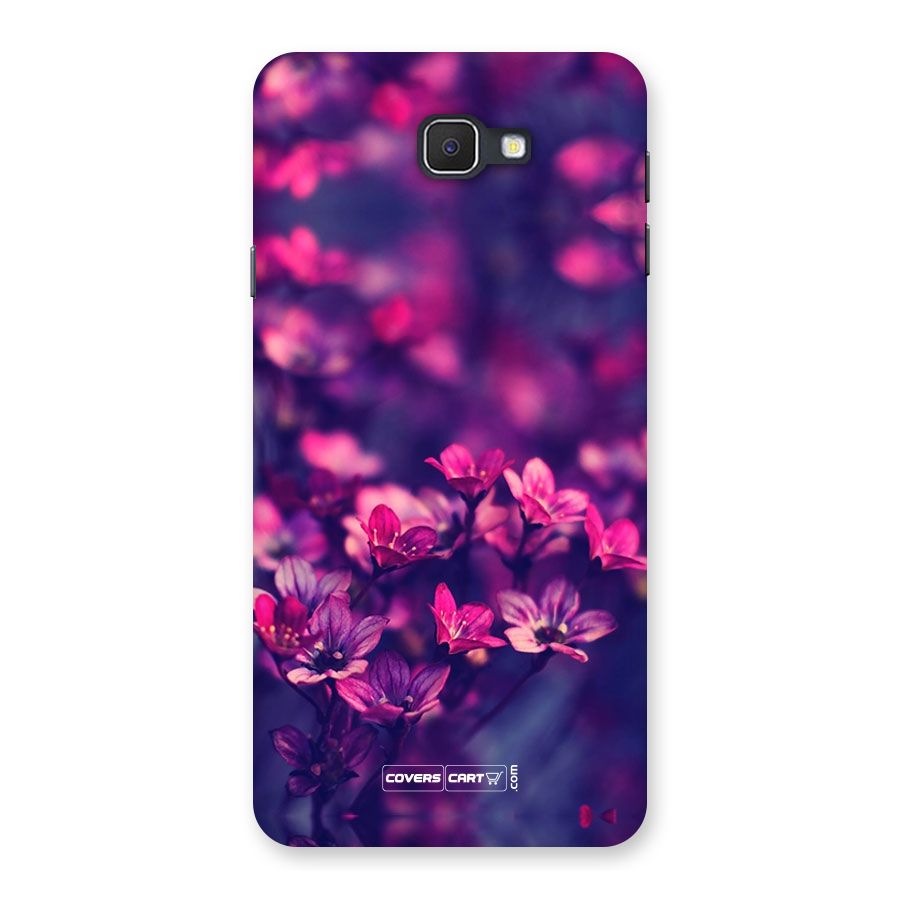 Violet Floral Back Case for Galaxy On7 2016