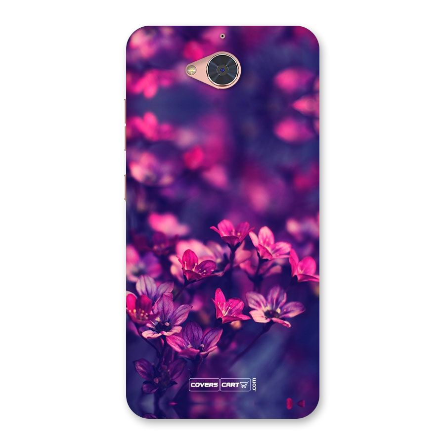 Violet Floral Back Case for Gionee S6 Pro