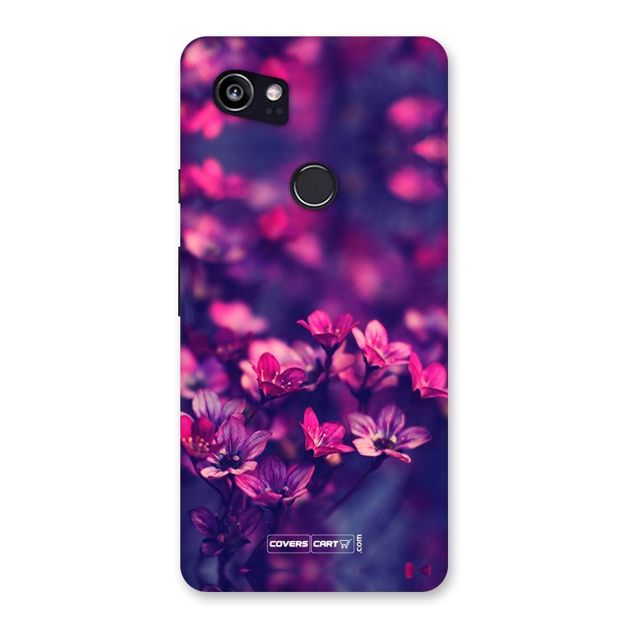Violet Floral Back Case for Google Pixel 2 XL