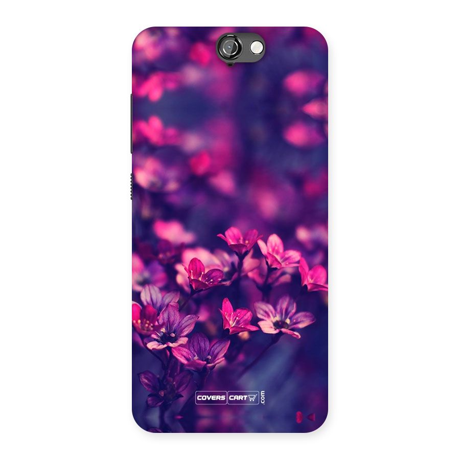 Violet Floral Back Case for HTC One A9