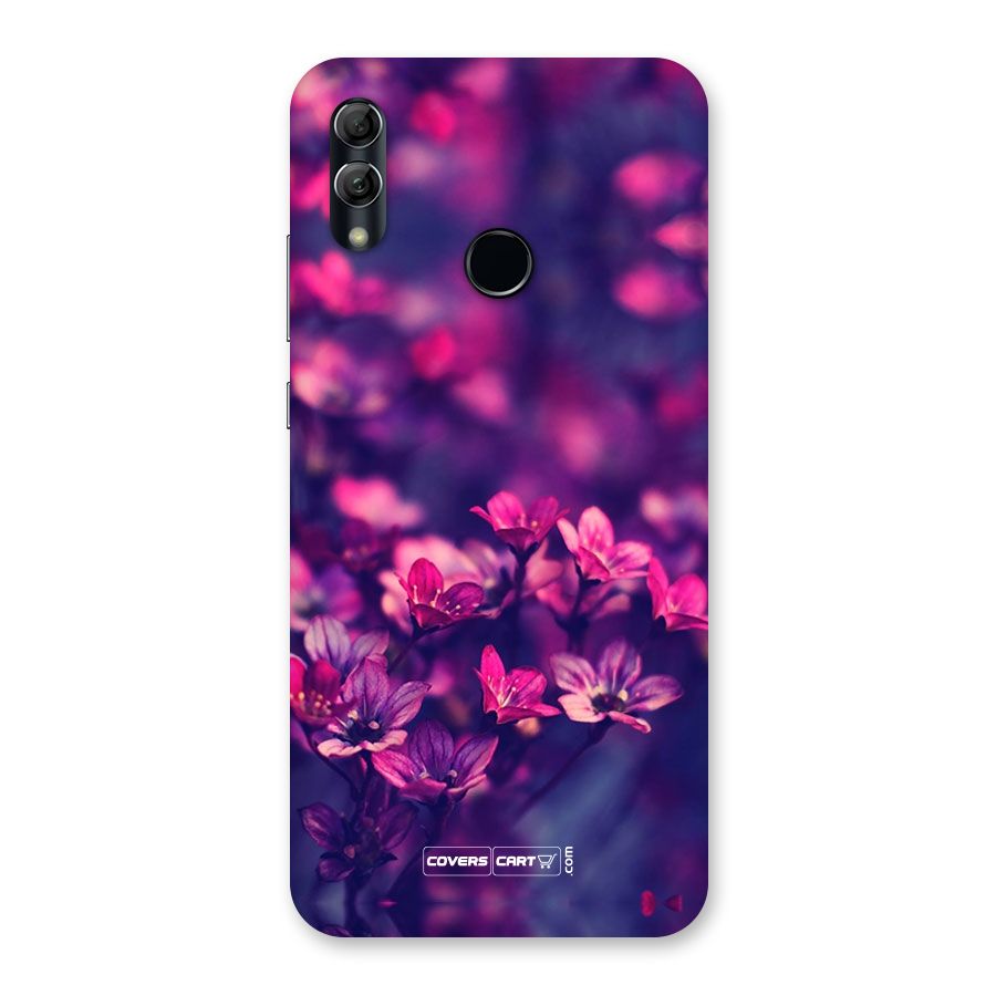 Violet Floral Back Case for Honor 10 Lite