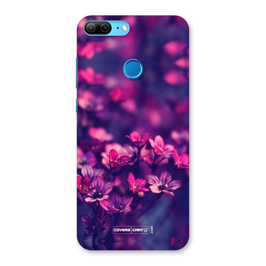 Violet Floral Back Case for Honor 9 Lite