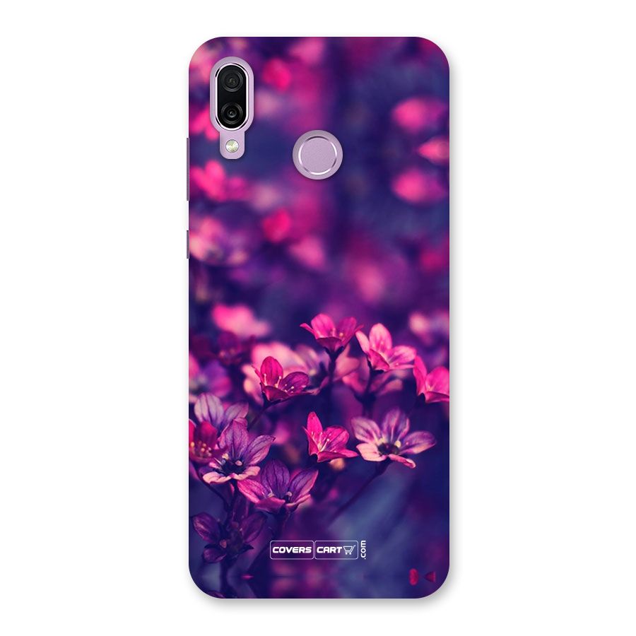 Violet Floral Back Case for Honor Play