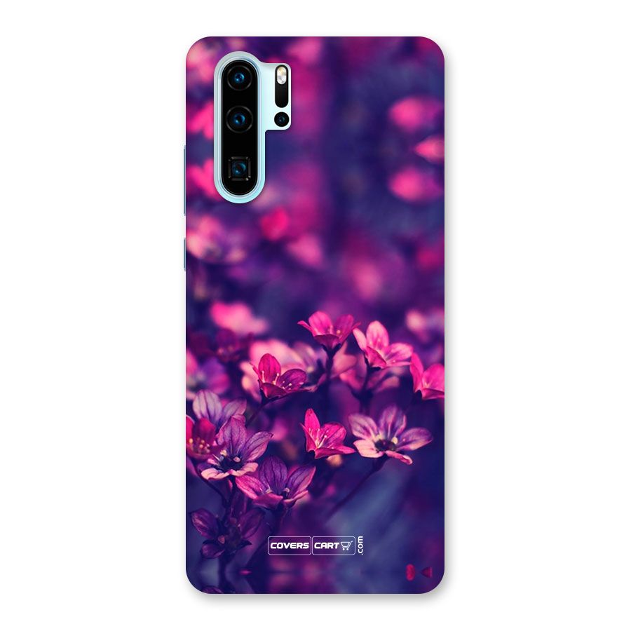 Violet Floral Back Case for Huawei P30 Pro