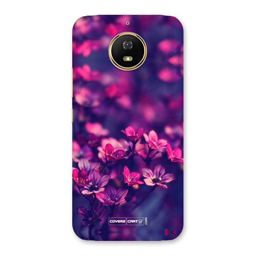 Violet Floral Back Case for Moto G5s